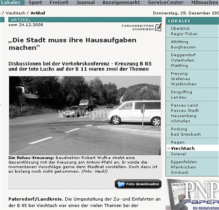 Verkehrskonferenz in Patersdorf