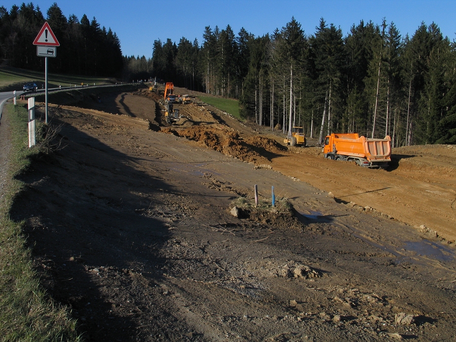 Umgehungsstra�e Neukirchen v. Wald